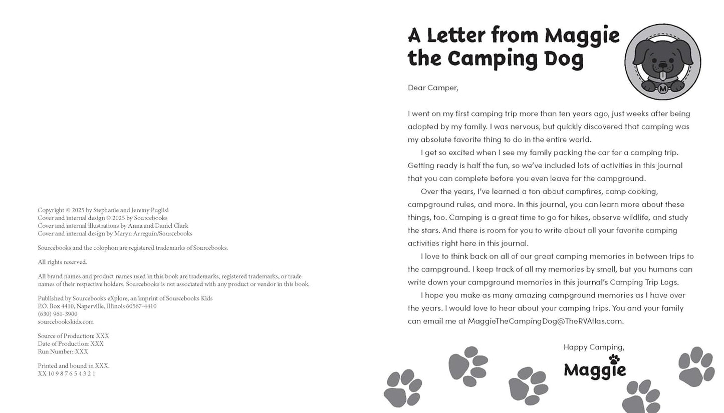 Let's Go Camping! A Journal and Logbook for Kids