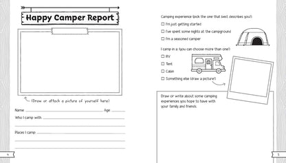Let's Go Camping! A Journal and Logbook for Kids