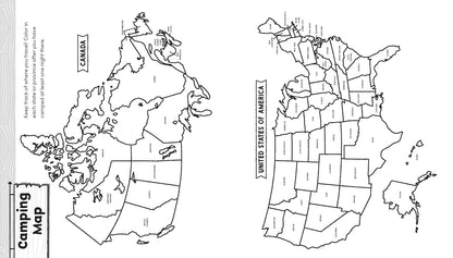 Let's Go Camping! A Journal and Logbook for Kids
